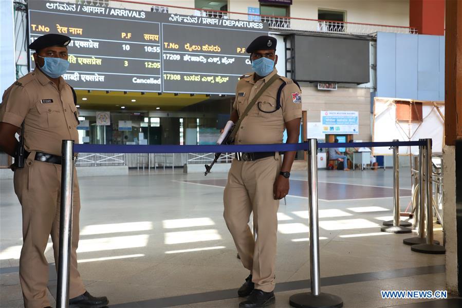 INDIA-BANGALORE-COVID-19-CURFEW