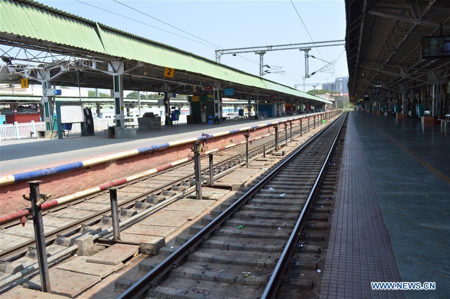 INDIA-BANGALORE-COVID-19-CURFEW