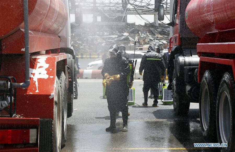 YEMEN-SANAA-CORONAVIRUS-STERILIZATION CAMPAIGN