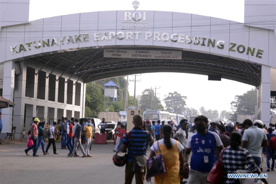 SRI LANKA-COLOMBO-WORKERS-COVID-19
