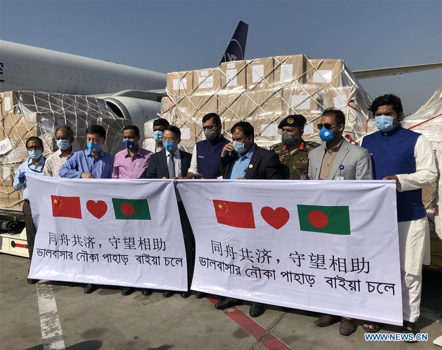 BANGLADESH-DHAKA-CHINA-MEDICAL SUPPLIES-DONATION