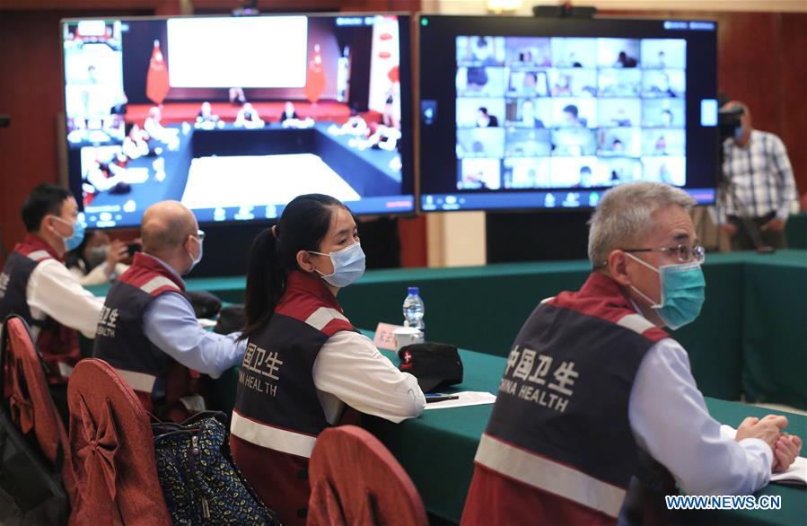 PAKISTAN-ISLAMABAD-COVID-19-CHINA-MEDICAL TEAM