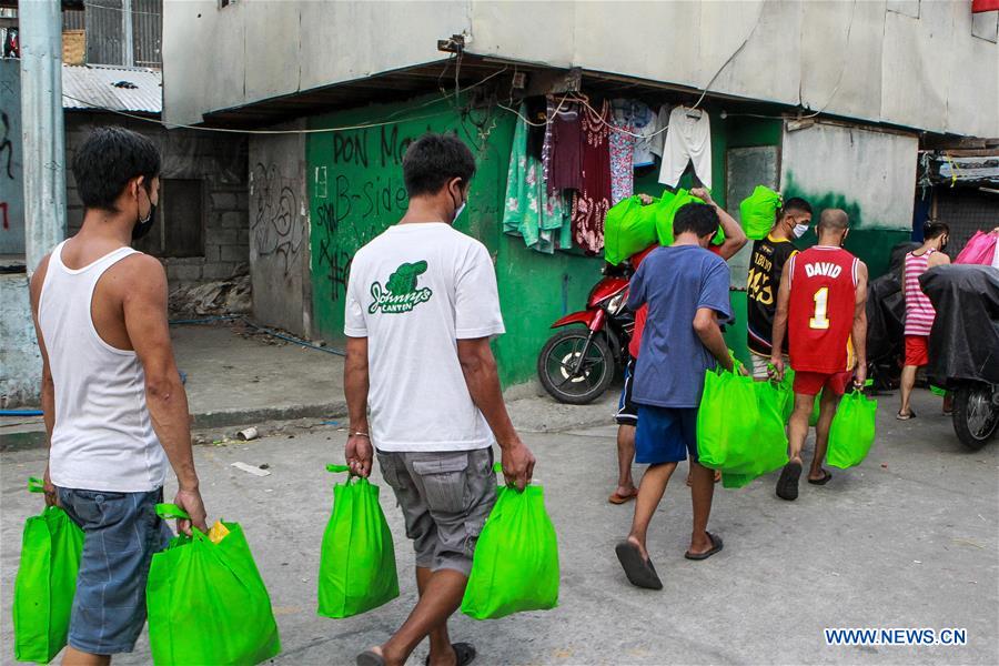 PHILIPPINES-COVID-19-RELIEF GOODS DISTRIBUTION