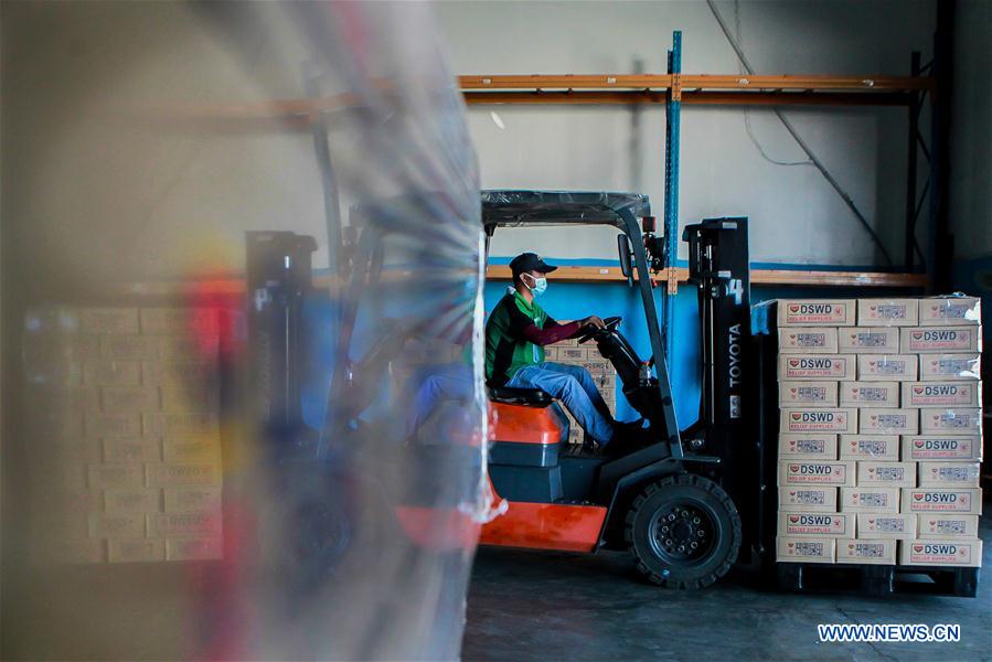 PHILIPPINES-PASAY CITY-COVID-19-RELIEF GOODS
