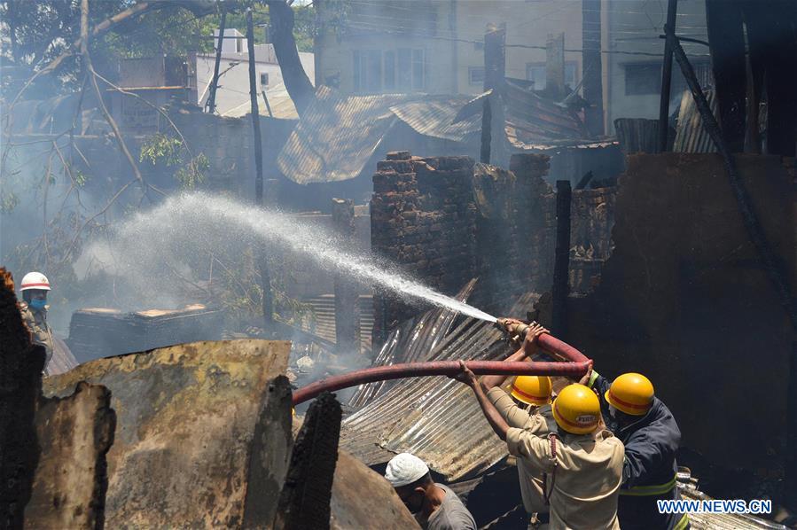 INDIA-BANGALORE-FIRE