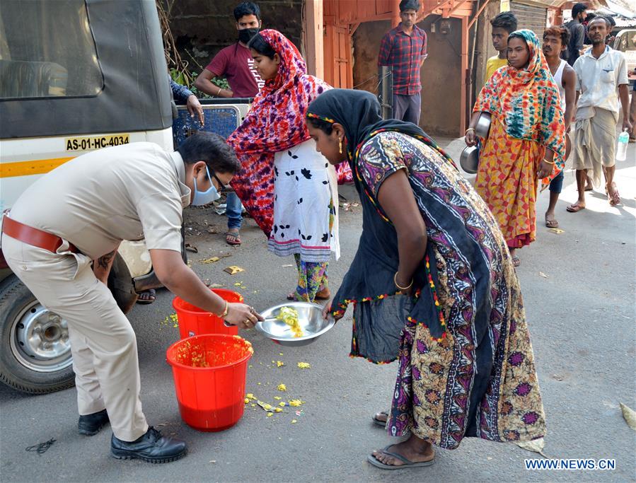 INDIA-GUWAHATI-COVID-19