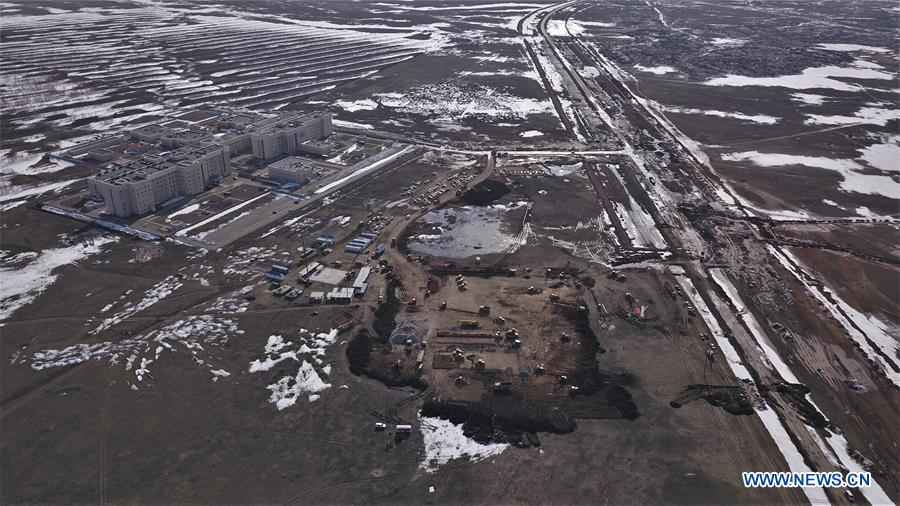 KAZAKHSTAN-NUR-SULTAN-HOSPITAL-CONSTRUCTION-COVID-19