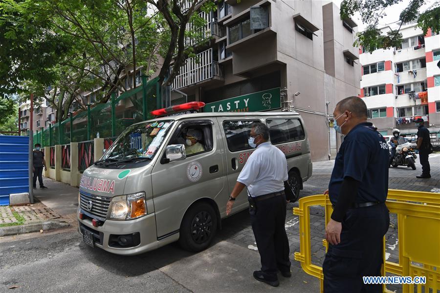 SINGAPORE-COVID-19-DORMITORY
