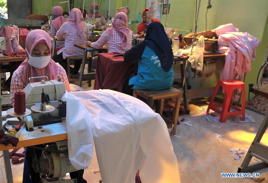 INDONESIA-YOGYAKARTA-COVID-19