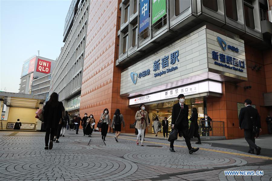 JAPAN-TOKYO-COVID-19-STATE OF EMERGENCY