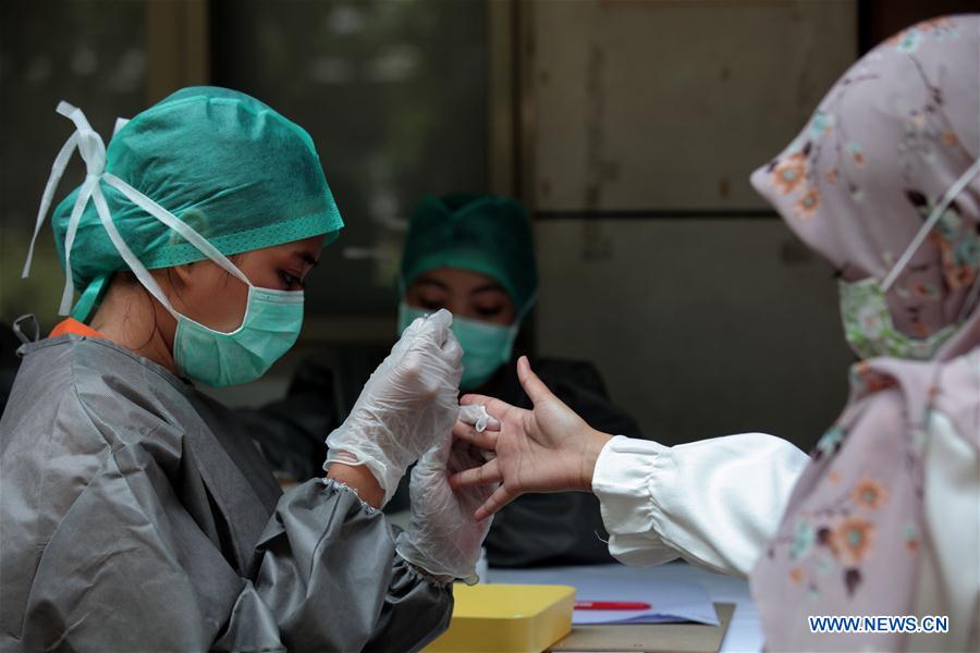 INDONESIA-JAKARTA-RAPID TEST-COVID-19