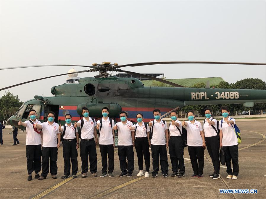 LAOS-VIENTIANE-CHINA-COVID-19-COOPERATION