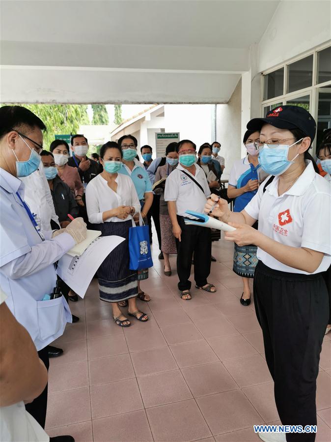 LAOS-VIENTIANE-CHINA-COVID-19-COOPERATION