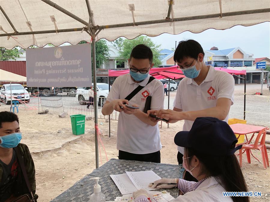 LAOS-VIENTIANE-CHINA-COVID-19-COOPERATION