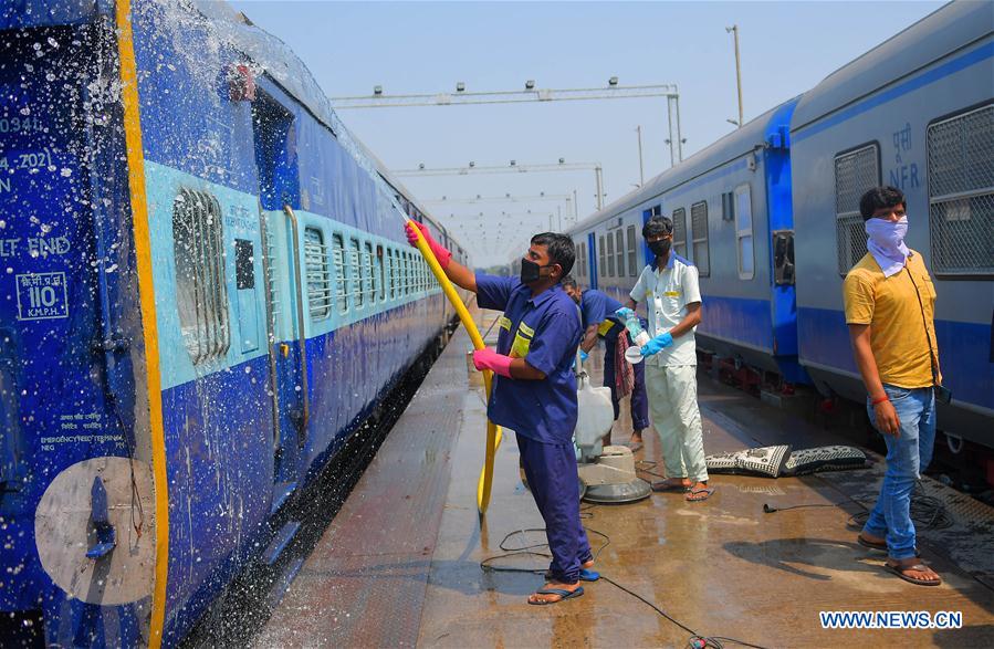 INDIA-TRIPURA-RAILWAY CABIN-ISOLATION WARD-COVID-19