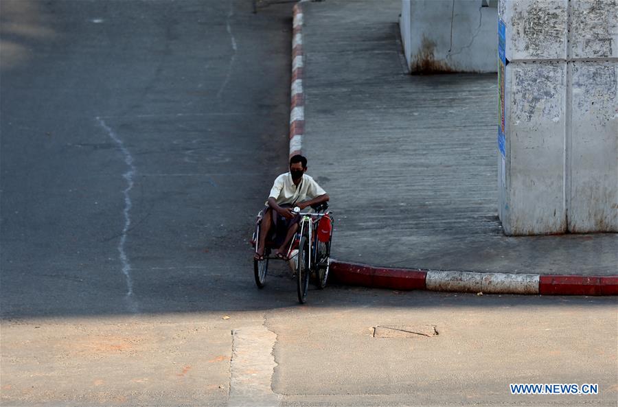 MYANMAR-YANGON-COVID-19