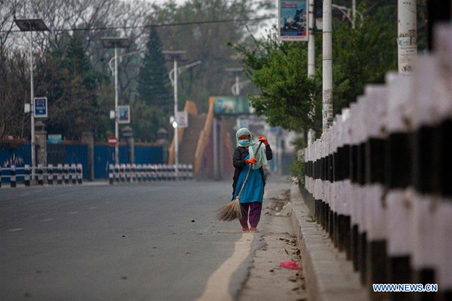 NEPAL-KATHMANDU-COVID-19-LOCKDOWN