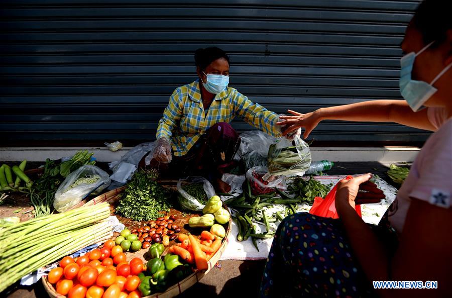 MYANMAR-YANGON-COVID-19