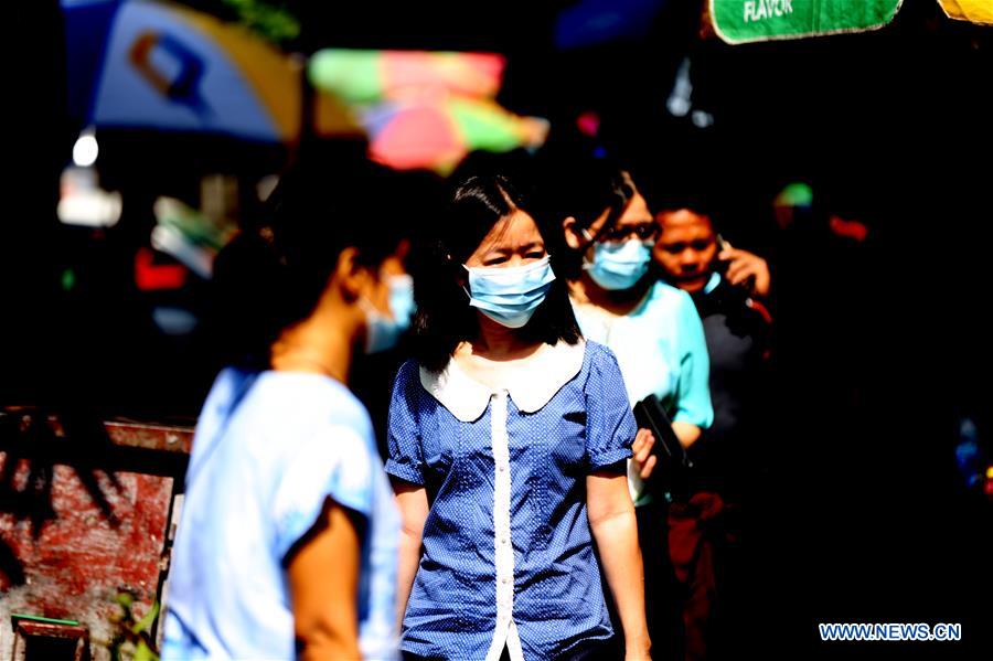 MYANMAR-YANGON-COVID-19