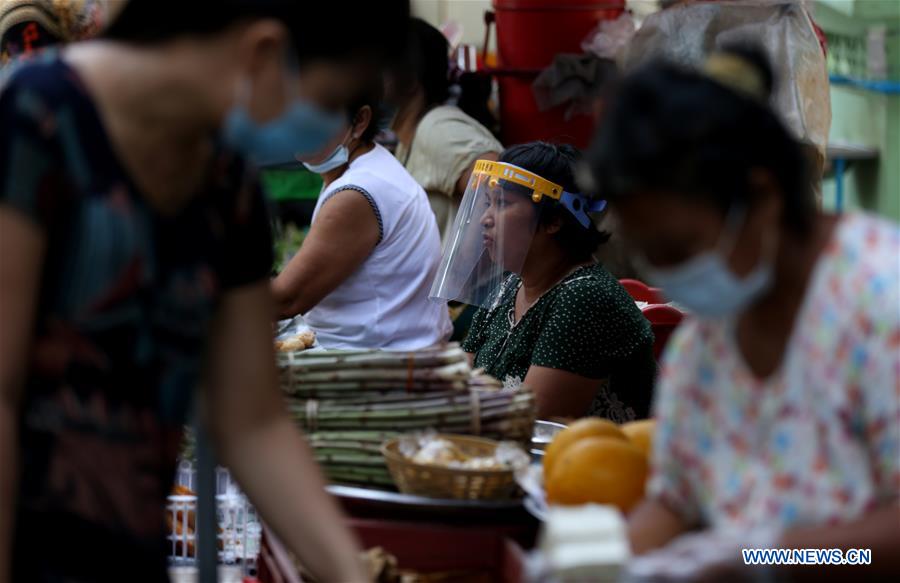 MYANMAR-YANGON-COVID-19