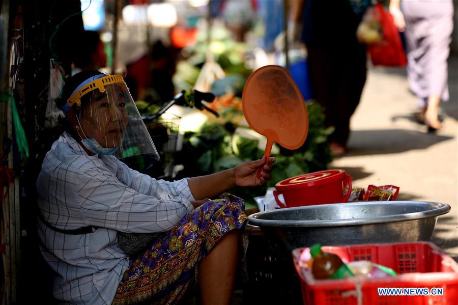 MYANMAR-YANGON-COVID-19