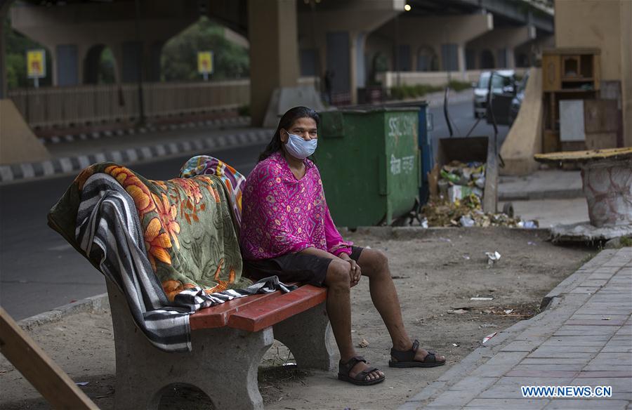 INDIA-NEW DELHI-COVID-19