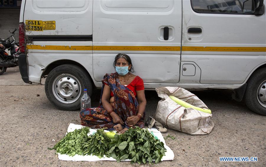 INDIA-NEW DELHI-COVID-19