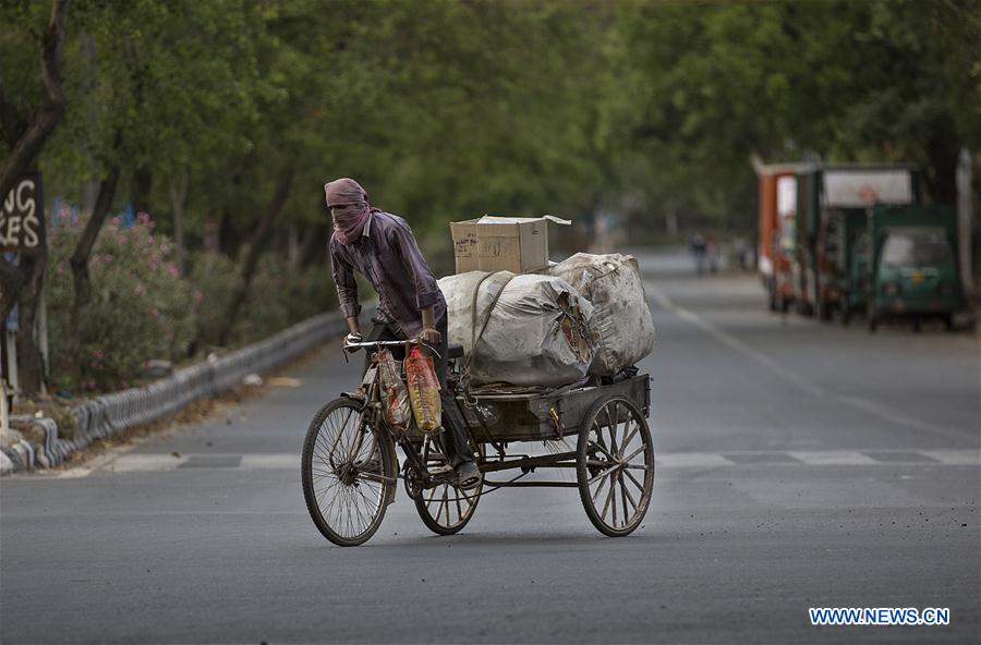 INDIA-NEW DELHI-COVID-19