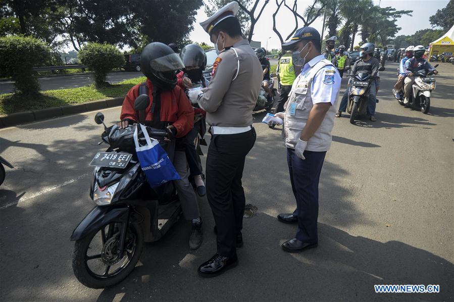 INDONESIA-SOUTH TANGERANG-COVID-19-LARGE SCALE SOCIAL RESTRICTION