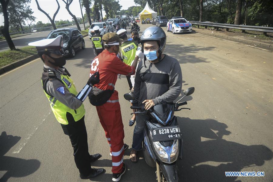 INDONESIA-SOUTH TANGERANG-COVID-19-LARGE SCALE SOCIAL RESTRICTION