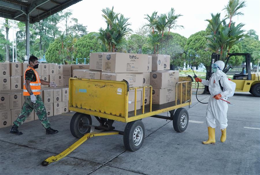 INDONESIA-NORTH SUMATRA-COVID-19-PROTECTIVE SUITS-DISTRIBUTE