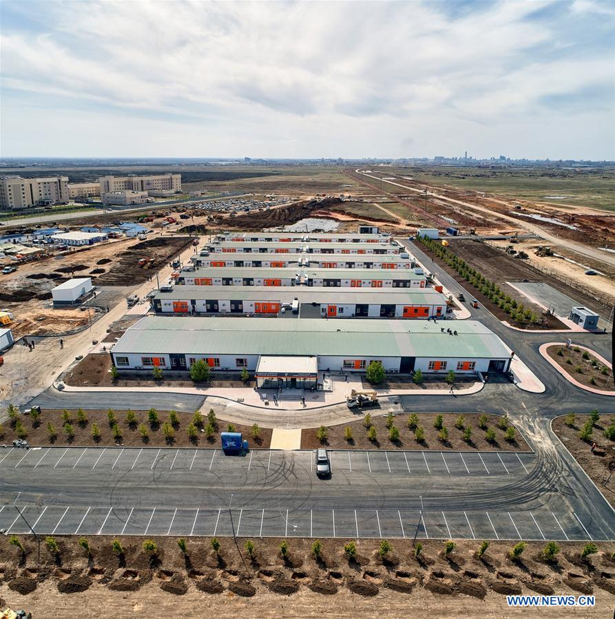 KAZAKHSTAN-NUR-SULTAN-COVID-19-MAKESHIFT HOSPITAL