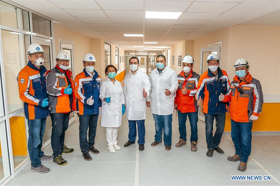 KAZAKHSTAN-NUR-SULTAN-COVID-19-MAKESHIFT HOSPITAL