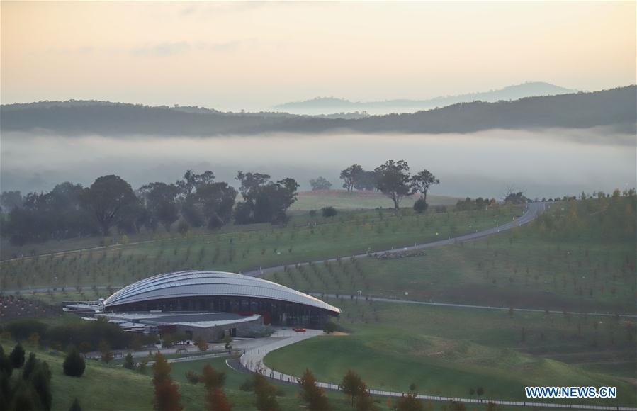 AUSTRALIA-CANBERRA-MORNING FOG