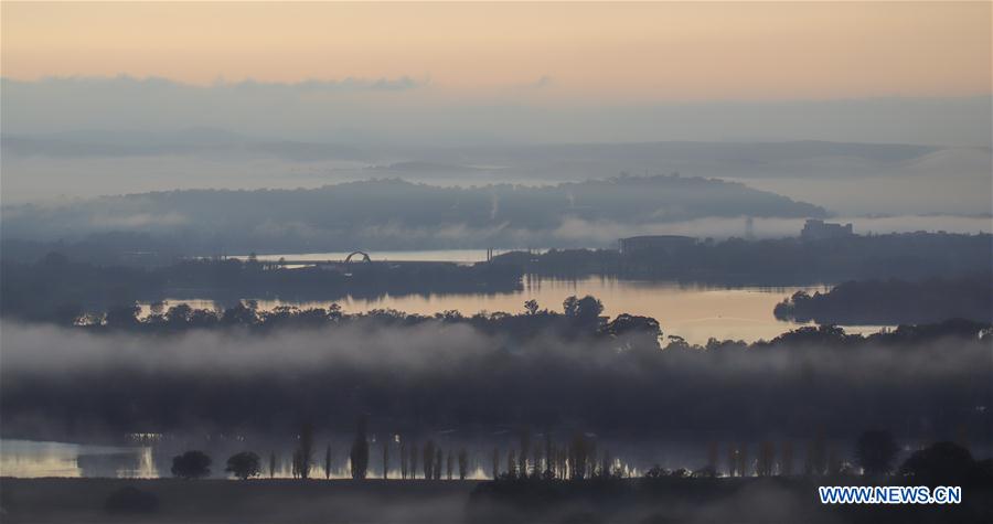 AUSTRALIA-CANBERRA-MORNING FOG