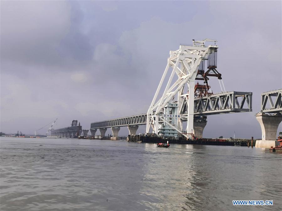 BANGLADESH-MUNSHIGANJ-CHINA-PADMA BRIDGE-CONSTRUCTION