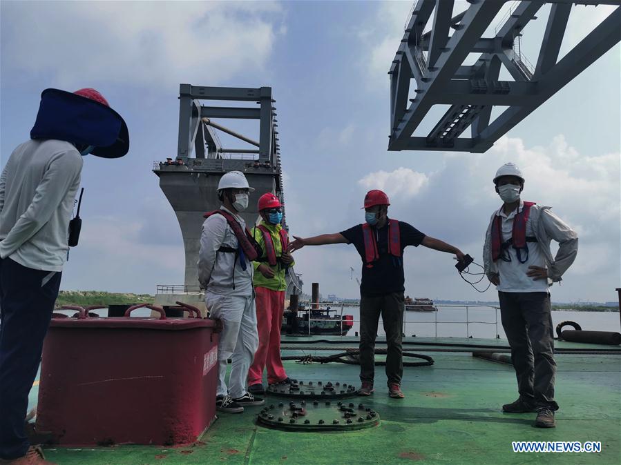 BANGLADESH-MUNSHIGANJ-CHINA-PADMA BRIDGE-CONSTRUCTION