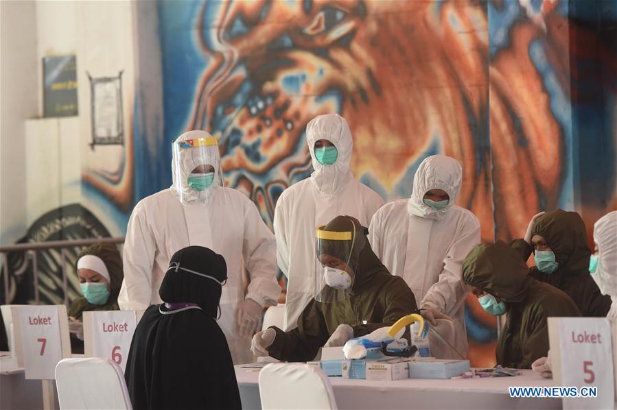 INDONESIA-JAKARTA-COVID-19-RAPID TEST