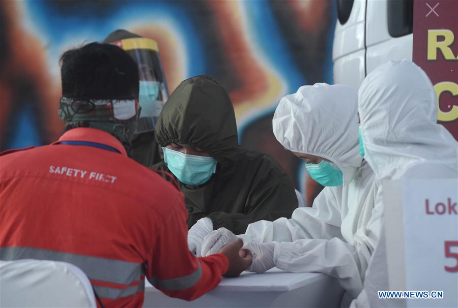 INDONESIA-JAKARTA-COVID-19-RAPID TEST