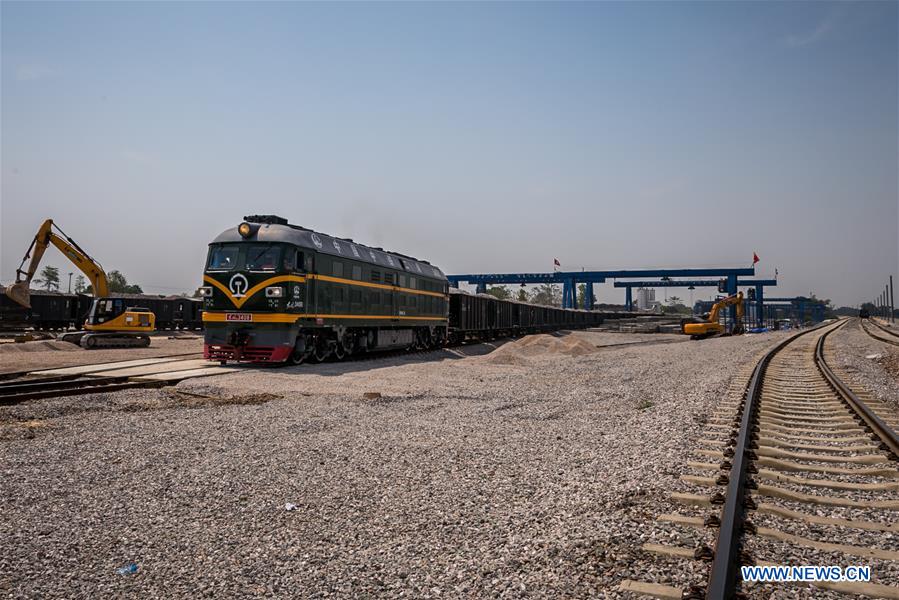 LAOS-VIENTIANE-CHINA-LAOS RAILWAY-CONSTRUCTION 
