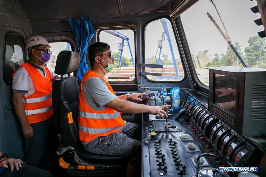 LAOS-VIENTIANE-CHINA-LAOS RAILWAY-CONSTRUCTION 