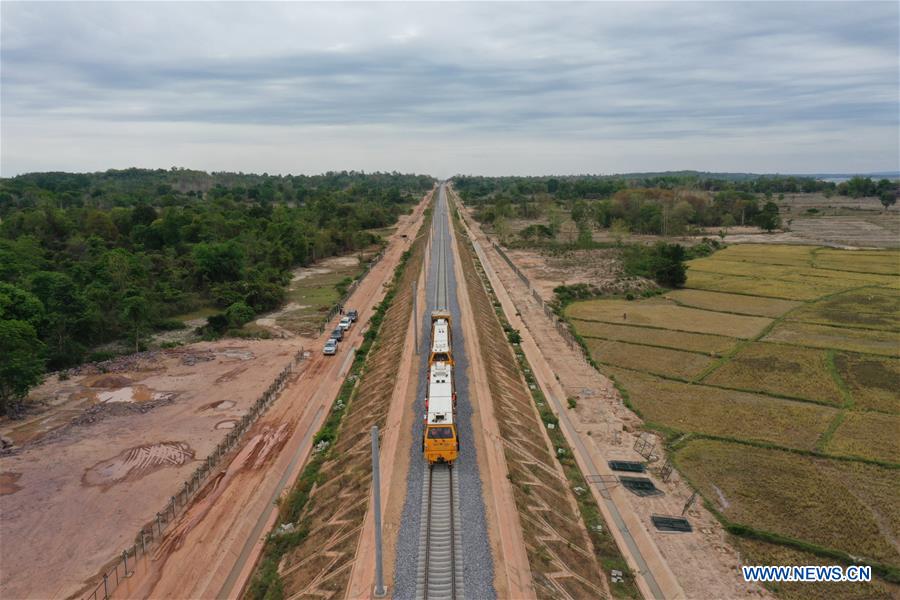 LAOS-VIENTIANE-CHINA-LAOS RAILWAY-CONSTRUCTION 