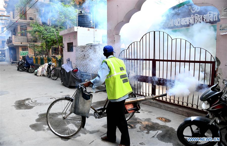INDIA-NOIDA-FUMIGATION