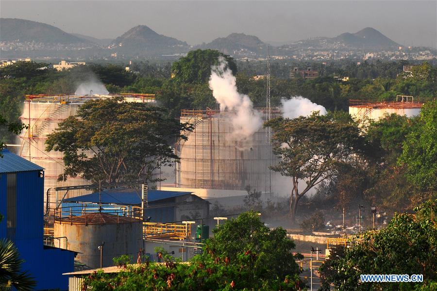 INDIA-ANDHRA PRADESH-GAS LEAK