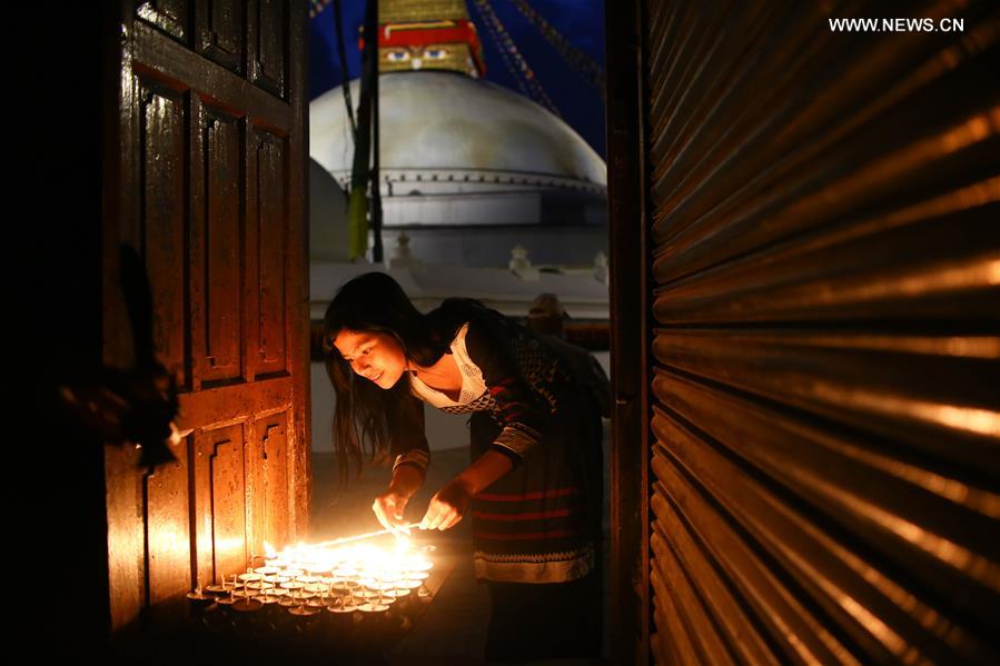 NEPAL-KATHMANDU-BOUDHANATH STUPA-BUDDHA JAYANTI FESTIVAL