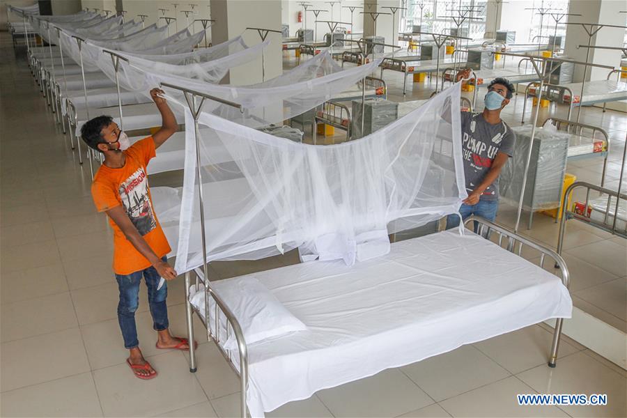 BANGLADESH-DHAKA-MAKESHIFT-QUARANTINE-FACILITIES