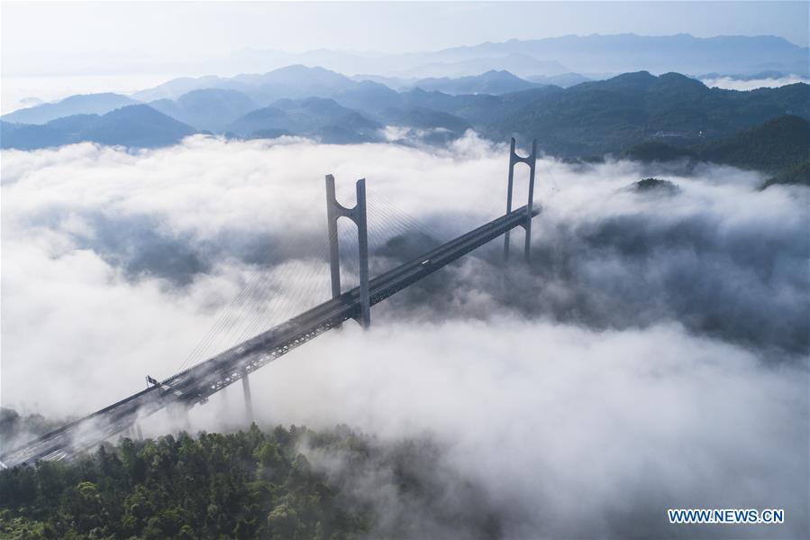 #CHINA-HUBEI-GONGSHUI RIVER-BRIDGE (CN)