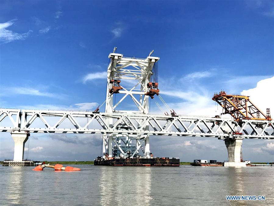 BANGLADESH-MUNSHIGANJ-PADMA BRIDGE-CONSTRUCTION