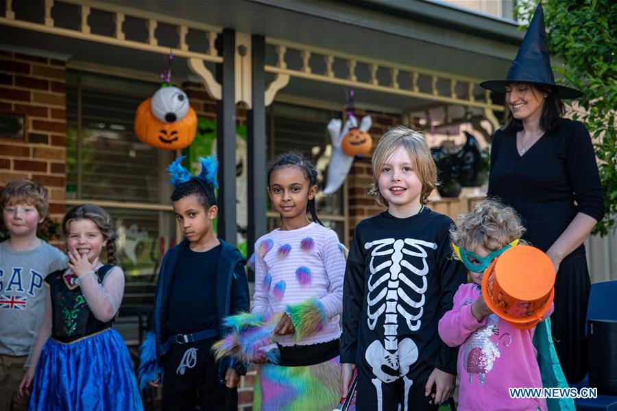Halloween celebrated in Australia Xinhua English.news.cn