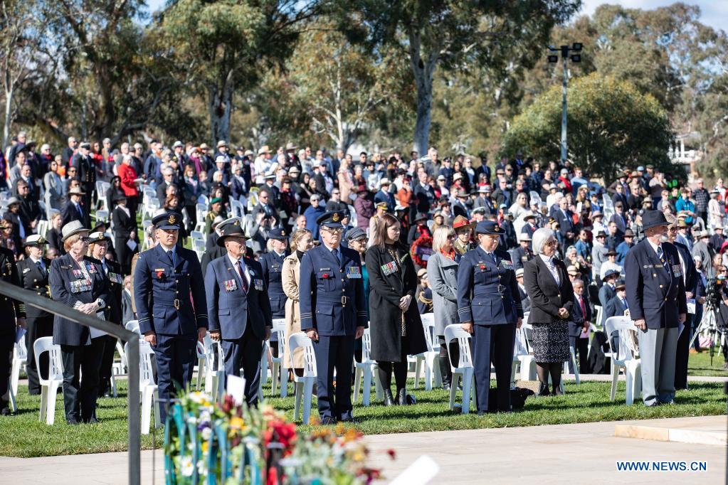 Australians commemorate troops on Anzac Day Xinhua English.news.cn